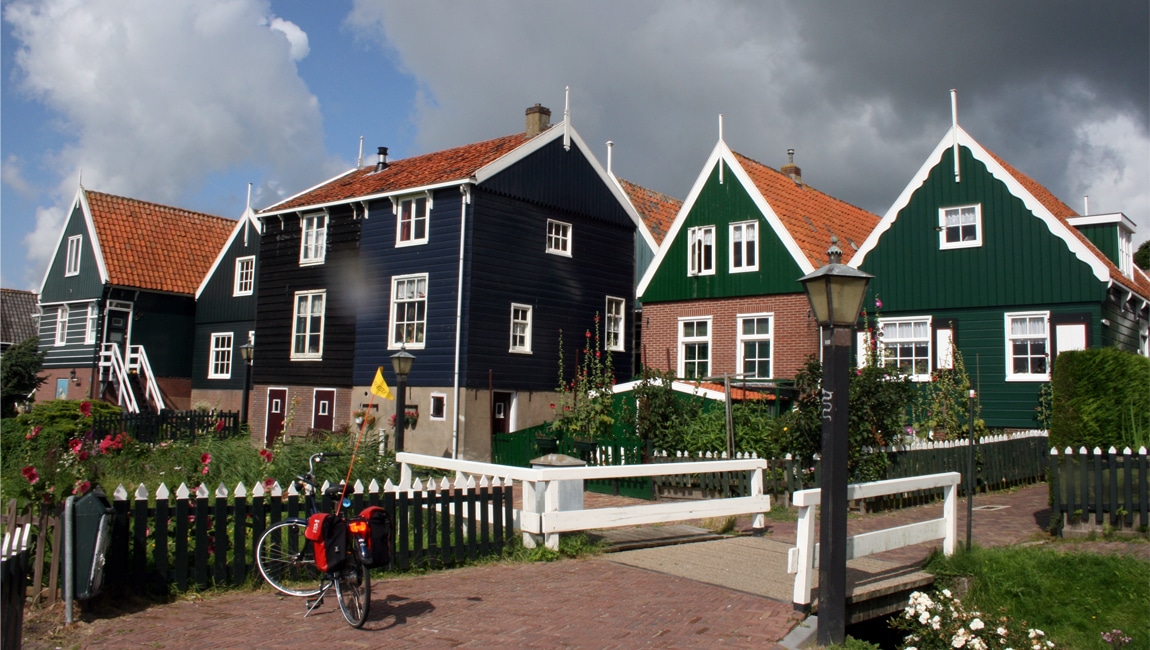 Holanda: Lago IJssel en velero y bicicleta